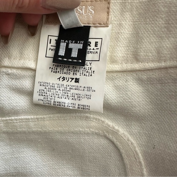 Vintage 2000’s Versus Versace White Mini Skirt - Picture 7 of 7